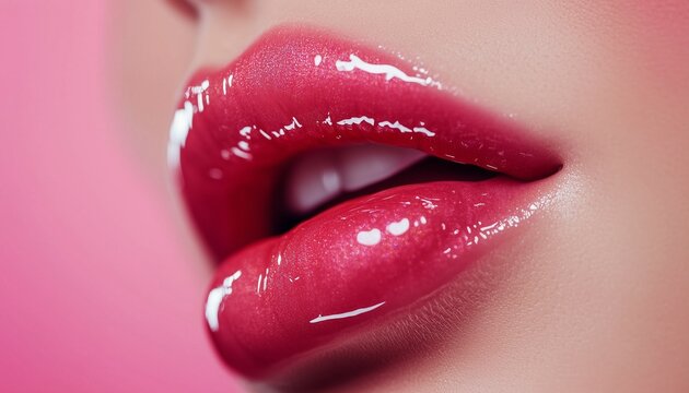 Natural-looking lip filler result